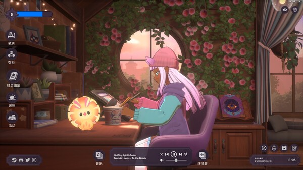 《Spirit City: Lofi Sessions》登陸Steam 專(zhuān)注放松工具游戲