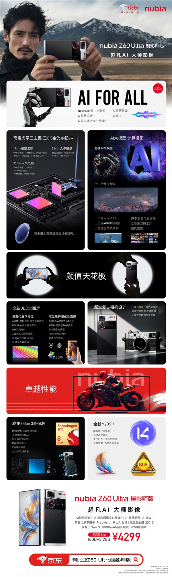 今年唯一一款真全面屏影像旗艦！讀懂努比亞Z60 Ultra攝影師版