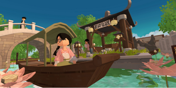 這款國(guó)產(chǎn)模擬經(jīng)營(yíng)游戲 能讓你打造最精致的水鄉(xiāng)學(xué)園