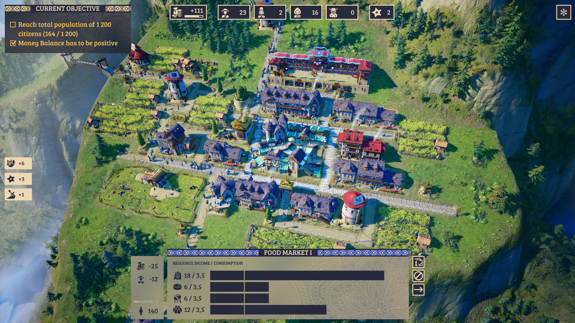 城市建造游戲《肋薩拉：峰頂王國》現(xiàn)已在Steam平臺搶先體驗發(fā)售