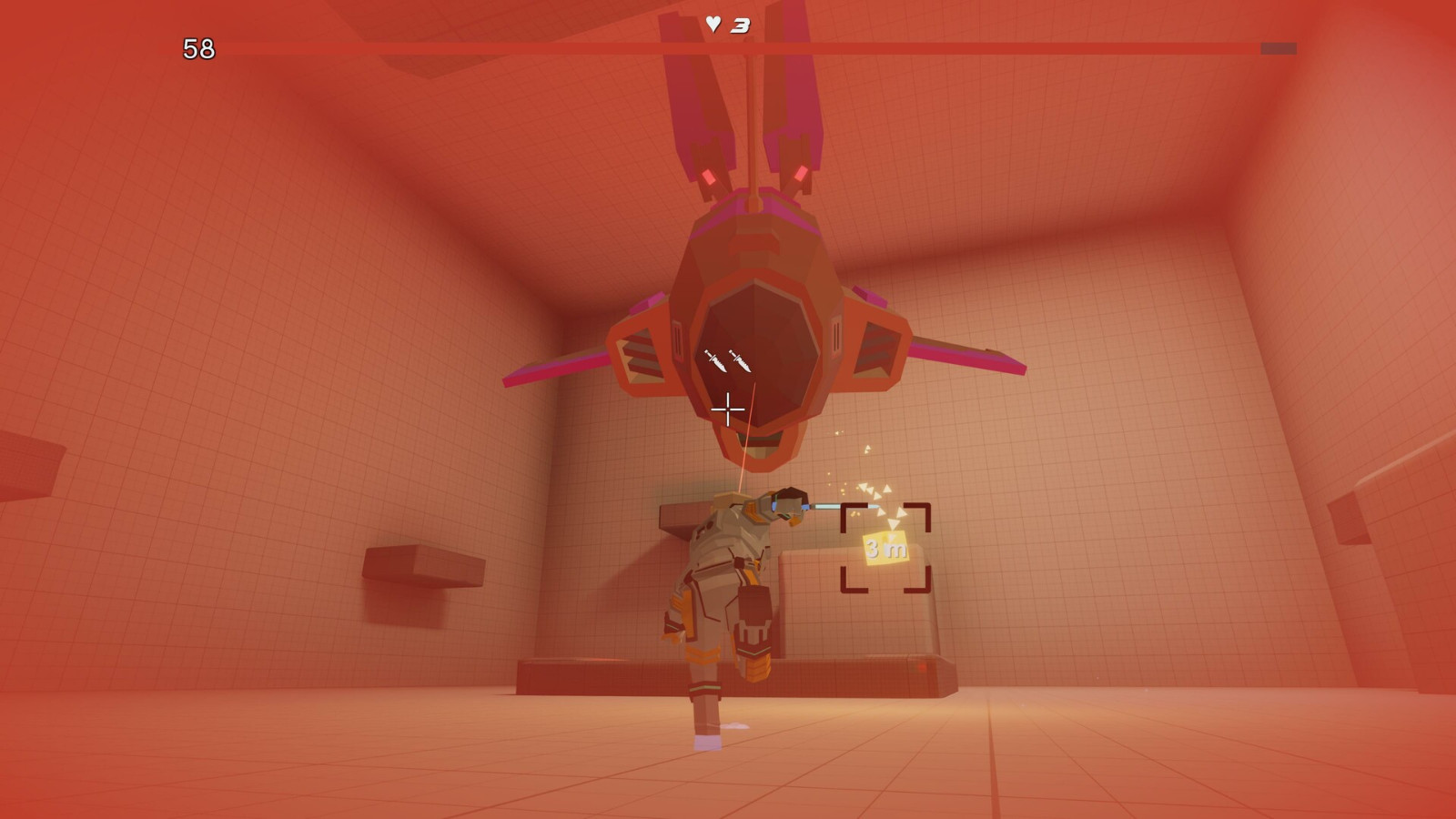 3D競技場射擊游戲《1槍1殺》steam頁面 支持中文