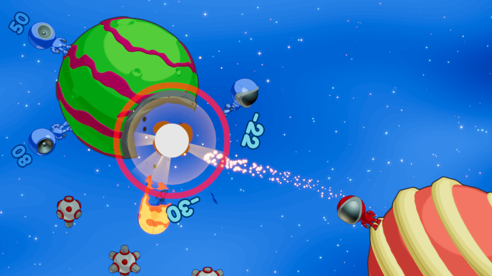 回合制太空炮兵《Gravitee Wars》Steam頁面 支持簡(jiǎn)中
