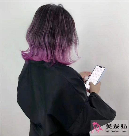 酷炫短發(fā)發(fā)尾染 時髦洋氣不挑人