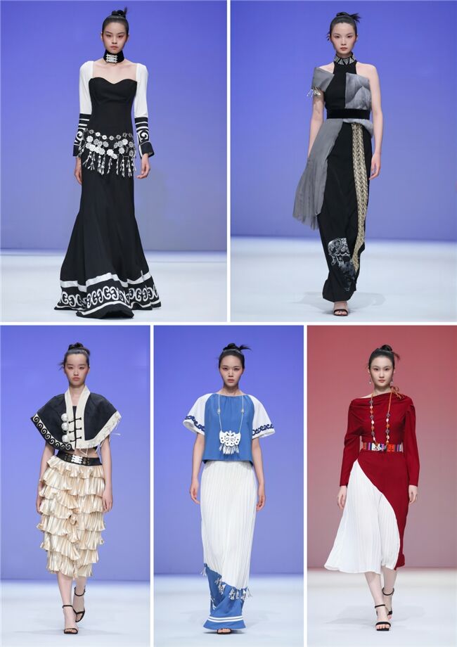 成都紡織高等專科學(xué)校服裝學(xué)院畢業(yè)設(shè)計(jì)作品亮相2024中國國際大學(xué)生時(shí)裝周