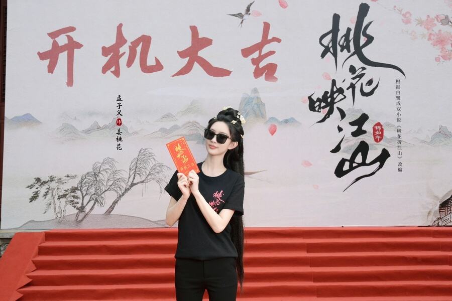 《桃花映江山》正式開機(jī)，劉學(xué)義孟子義攜手演繹權(quán)謀愛戀