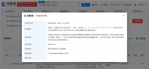 折疊屏手機鼻祖！柔宇科技拖欠2072萬工資被罰5萬元：已拖欠百名員工15個月工資