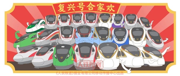 官方公布“復(fù)興號”動車組全家福！23.4億公里、22億人次