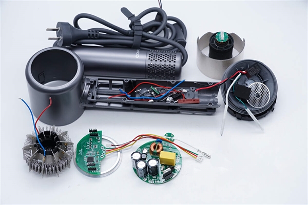 全部采用無(wú)刷電機(jī) 八款市售電吹風(fēng)拆解匯總
