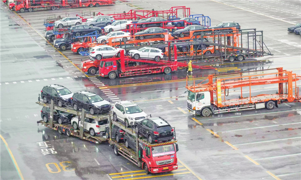 莫斯科已經(jīng)跑滿了中國車
