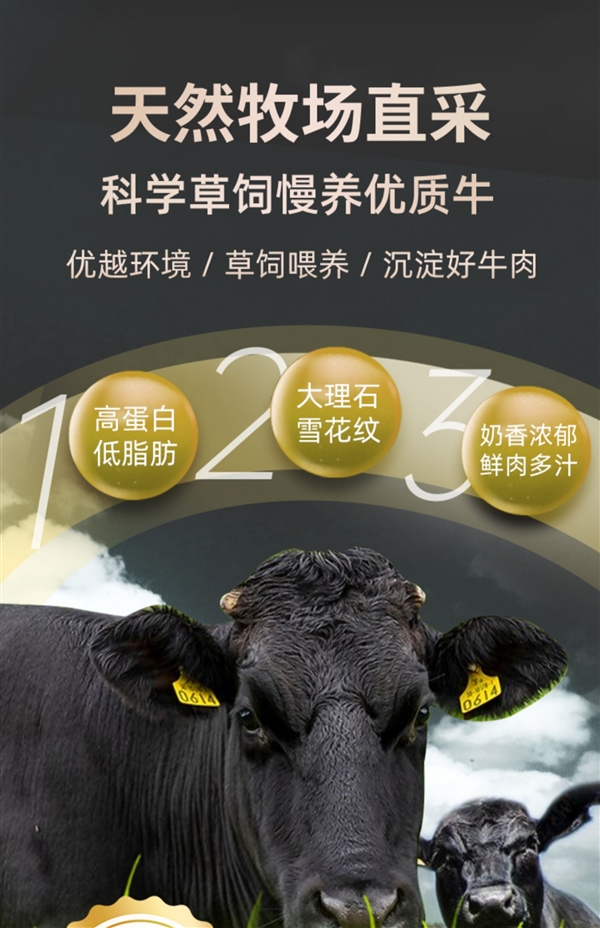 巴西進口 牛和正原切牛排129元2.4斤狂促（送醬料、減170元）