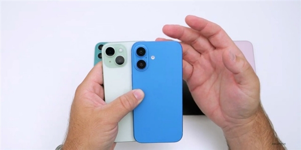 蘋果iPhone 16機模上手：共5款配色 背部設計大改