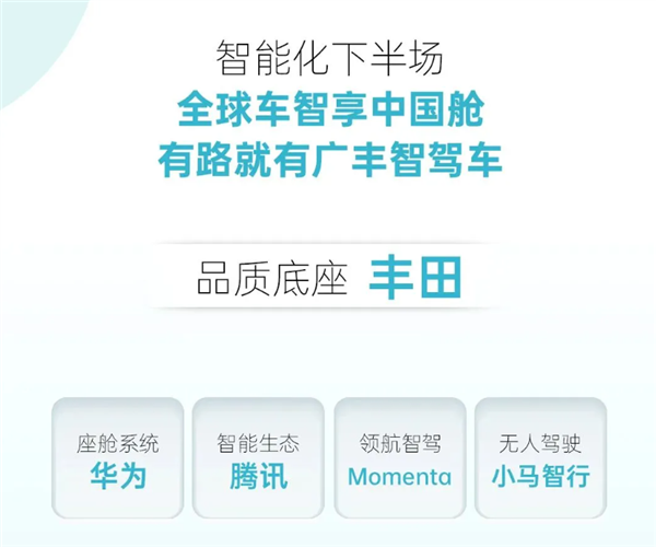 廣汽豐田8月銷(xiāo)量63028臺(tái)！將攜手華為、騰訊等打造中國(guó)專(zhuān)屬智能座艙