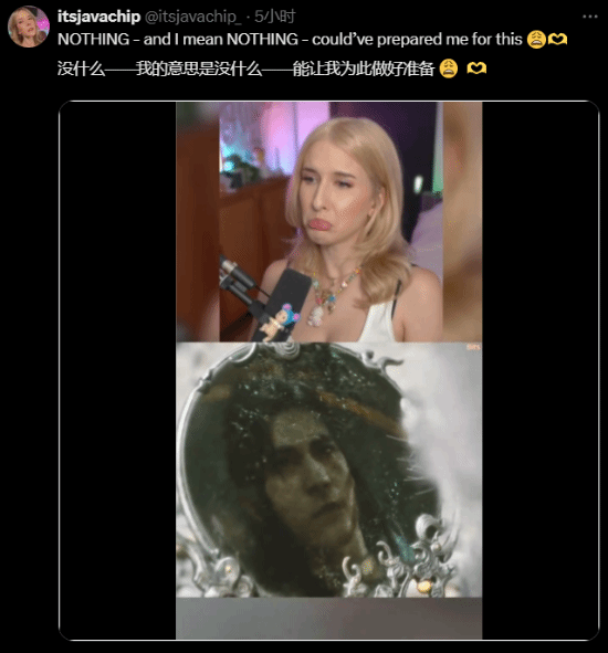 美女主播《黑神話》二周目再遇八戒CG：我愛他！