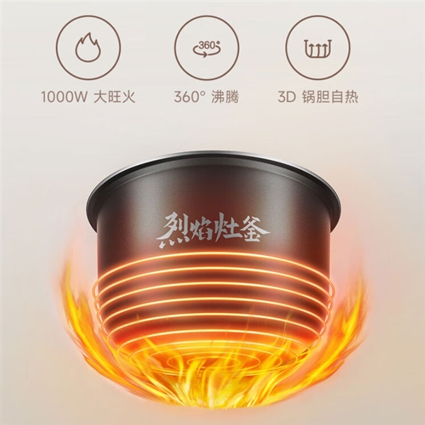 8年沉淀打造 普及IH技術！小米推出米家IH電飯煲S1：首發(fā)299元