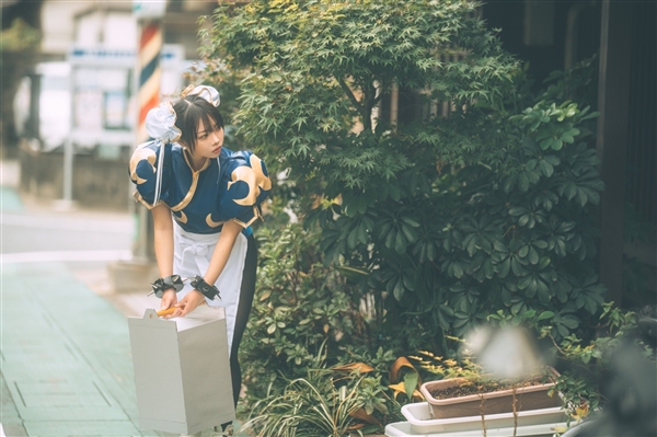 日本美女腿姐COS《街霸》春麗:肉腿完美還原