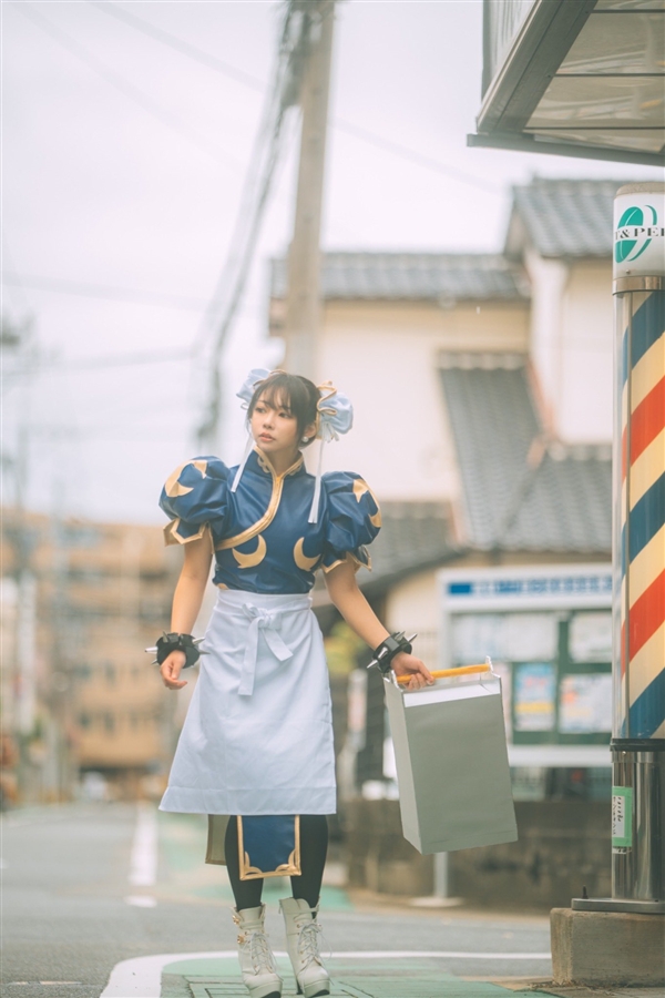 日本美女腿姐COS《街霸》春麗:肉腿完美還原