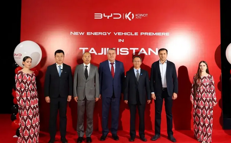 比亞迪正式進軍塔吉克斯坦市場！現(xiàn)已遍布全球95個國家和地區(qū)