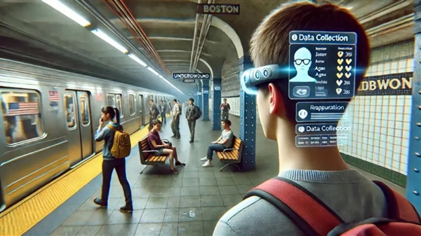 哈佛學生爆改智能眼鏡 看一眼就能人肉你：姓名住址一目了然