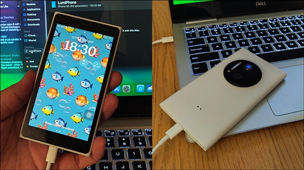 神操作！諾基亞流暢運(yùn)行iOS：iPhone SE 3完美移植至Lumia 1020