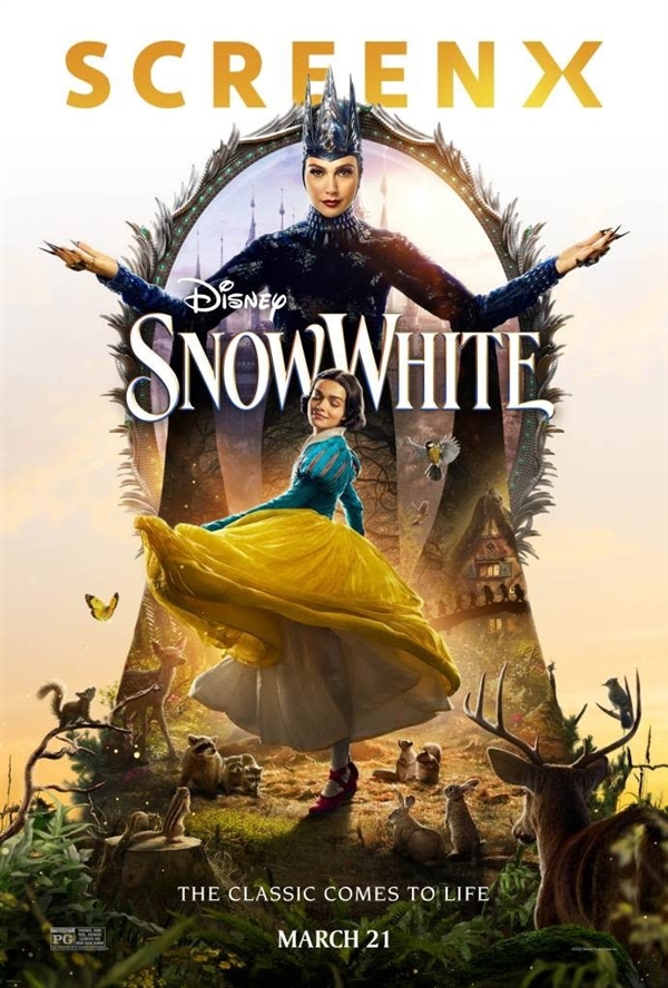 《白雪公主》真人電影新片段和海報(bào)：皇后送公主毒蘋果