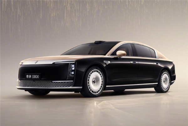 能與勞斯萊斯比高低！尊界S800純白實車曝光：本周上市